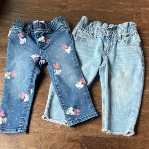 Baby Gap Minnie and “just like mom” Jeans